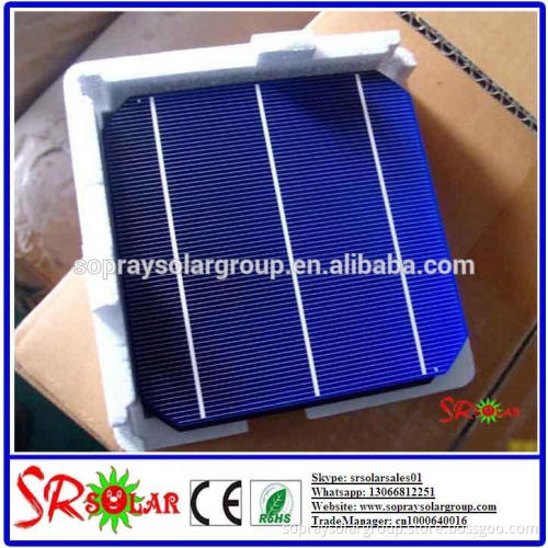 high efficiency 6 inch mono solar cell 3BB